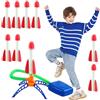 MUYAPAY 9 Pezzi Razzo Spaziale Giocattolo Morbido Ed Elastico Giochi All'aperto per Bambini Robusto e Resistente Giochi Bambino Ideale per Giochis All'aperto Compleanni e la Festa dei Bambini