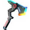Generisch di scena per cosplay per adulti - Ascia di trasformazione con illuminazione RGB | per travestimento cosplay, per feste in costumi, servizi fotografici e