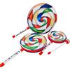 Generico Lollipop Sticks - Lollipop Drum Set | Bastoncini Arcobaleno Per Bambini | Giocattolo Di Batteria A Mano Colorato Con Bastoncini | Strumento Musicale Interattivo Per I Più Piccoli | Giocattolo Ritmo Re