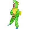 Fun Play Costume dei bambini vestito operato dinosauro costume animale onesies per 3-5 anni (110 cm)
