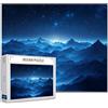 Zhagynob Puzzle 1000 Pezzi In bianco e nero Impossibili Puzzle Gigante Adulti Difficili Wooden Jigsaw Arte, Possono Stimolare Pensiero Delle Persone Con Poster Incluso, Regalo per Uomini e Donne 75x50cm T-8