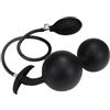 HCUDFN Plug anale gonfiabile SM con 2 palline, plug anale con pompa, dilatatore massaggiatore giocattoli sessuali for uomini e donne