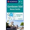 Kompass Carta escursionistica n. 695. Basso Garda-Gardasee Süd 1:25.000. Ediz. bilingue: Wandelkaart 1:25 000