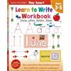 Gakken Play Smart Learn to Write Workbook: Ages 3-5: Tracing, Letters, Numbers, Shapes