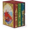 Scholastic Harry Potter Boxed Set: Harry Potter and the Sorcerer's Stone/Harry Potter and the Chamber of Secrets/And Harry Potter and the Prisoner of Azkaban: Minalima Editions (1-3): 45717