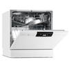 Klarstein Amazonia Lavastoviglie - a incasso o indipendente, 8 riempire, 8 programmi, 8 L acqua uso/utilizzo, AquaStop, Eco & Rapido