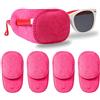 Hifot Benda Occhio Pigro Bambini 4 Pezzi, Eye Patch Coprente per Occhio Pigro ambliopia
