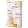 Cera di Cupra, Strisce Depilatorie Viso e Parti Delicate, 20 Strisce + 2 Salviette Post Depilazione, Elimina i Peli Superflui in Modo Efficace, Dermatologicamente Testate