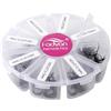 FADVAN Extension Ciglia 14D Volume Russo Bouquet D Curl 500pcs Ciglia A Ventaglio Extension Professionale Promade Fans Lashes (0,07 Mm, Mix 8-15 Mm)