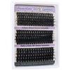 OWill 270 Pezzi Ciglia Finte Ciuffetti Extension Ciglia D Curl 10-18mm 60+80+100D Ciglia Finte Naturali Kit Extension Ciglia Fai da Te per Principianti