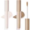 LOPHE Contouring Viso Liquido, 2 Pezzi Illuminante Liquido e Contouring Stick, Corregge, Scolpisce e Illumina, Stick Contorno Viso Texture Cremosa e Finish Mat per Highlight
