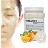POZTL Jelly Mask Powder for Facials, 24K Gold Anti Aging Jelly Face Mask, Professional Peel Off Hydro Face Mask Powder for Fight Fine Lines (Normal, Arancia)