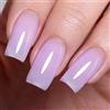 Ozzeal Smalto Semipermanente Unghie Trasparente, 15ML HEMA Free Viola Lavanda Smalti Semipermanenti Per Unghie Cristallo Traslucido Gel Nail Polish Primavera Estate Smalto Gel Unghie Soak Off UV Led