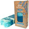 Big Soap Factory Sapone naturale di alghe marine - Sapone per mani, corpo e viso esfoliante e drenante, pastiglia solida ecologica e artigianale, prodotto in Spagna, vegano e senza olio di palma (100 g)