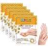 CGBOOM Confezione da 5 maschere per le mani idratanti esfolianti per terapia naturale, collagene con infusione profonda, idratazione, donne e uomini, maschera per mani ricche di latte miele