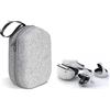 Aokicase Hard Shell Case for Playstation VR2 All-in-One VR Gaming Headset and Touch Controller, Portable Travel Case Storage Bag with Shoulder Strap (PS VR2, Silver) PSVR2-5