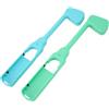 SUNGOOYUE Manopole Golf per Nintendo Switch - Impugnature Regolabili in 2 Dimensioni, Design Ergonomico in ABS, Compatibili con Giochi Golf (Blu/Rosso)