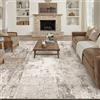 HUGEAR Tappeto Salotto Moderno Marrone Grigio Tappeti 300x400cm Lavabile in Lavatrice Antiscivolo Astratto Naturale Grande Carpet Cameretta Scendiletto Camera da Letto Ufficio Pelo Corto