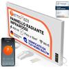 Termoplaza Termoconvettore Elettrico WiFi Da Parete o in Piedi 10 m² - 400 Watt Stufetta Elettrica Basso Consumo - Termosifoni Moderni Infrarossi - Pannello Radiante Infrarossi Termosifone Elettrico