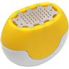Microplane Grattugia Zester Flexi Zesti Fine Giallo Acciaio Inossidabile e Silicone per Limoni, Arance e Altri agrumi