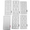 Natudeco 20 Modelli Macchina Per Maglieria Carta Perforata Fiore Carte Perforate Accessori Per Macchine Per Maglieria Per KH860 KH868 KH891 KH892 KH893