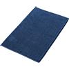Decomira Tappeto Bagno Antiscivolo in Ciniglia | Tappetino bagno super assorbente, lavabile in lavatrice | Per il bagno, la doccia, la vasca da bagno o come tappetino WC | Blu - 40x60 cm