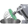 Whisk Wiper® PRO for Stand Mixers - Mix Without The Mess - The Ultimate Stand Mixer Accessory - Compatible With KitchenAid Tilt-Head Stand Mixers - 4.5qt, 5qt (Color: Aquamarine)