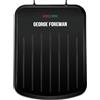 George Foreman 25800 Piccolo Grill - Versatile piastra di cottura e tostapane con riscaldamento rapido e facile pulizia, nero