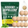 AYESY Repellente per parassiti, Controllo roditori, repellentes per Topi, deterrente per ratti, repellentes per roditori, Dissuasori per Topi Applicare Giardino Garage Cucina