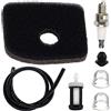 ZAMDOE Kit Filtro Aria per STIHL BG56 BG56C SH56C BG66 BG66C BG86 BG86CE BG86CEZ SH56 SH86 SH86C BR200 SR200 soffiatori; Sostituisci # 4241 120 1800 CMR6H