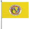 AOOEDM Bandiera di Honolulu Hawaii 3x5ft Patio Garden Flag Decorazione per interni Bandiera stampata su un lato