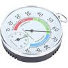 ciciglow Termometro igrometro interno, misuratore di temperatura e umidità in lega di alluminio per controllo affidabile e confortevole della temperatura ambiente (3.9 X 3.9 X 1.0 Inches)