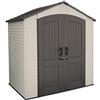 Salone Negozio Online CASETTA Lifetime TORINO1 in POLIETILENE HDPE 214X142X227H