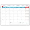 Agendepoint.it Planning mensile 2026-2027 spiralato 21x30cm A4 (bi-annuale) ROSSOBLU
