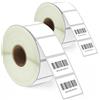 BETCKEY - 32mm x 25mm(1,25 in x 1 in) Perforated Etichette Termiche per Codice a Barre e Indirizzo Compatibile con stampanti Zebra e altre [2 Rotoli/2760 Etichette]