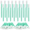 Oungy 200 bastoncini di pulizia lunghi 15 mm, tamponi di cotone lunghi, tamponi di cotone grandi, tamponi di cotone per pulizia in schiuma, lunghi tamponi di cotone, per lenti ottiche, stampante a