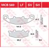 TRW Pastiglie Freno Sinter. Con Abe MCB 569 SV - LUCAS