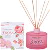 L'Erbolario 3 Rosa Fragranza Per Legni Profumati 200 ML