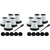 SODIAL 2 Set di Filtri Hepa per Pezzi di Ricambio Aspirapolvere Portatili DX115 D7863