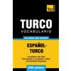Andrey Taranov Vocabulario español-turco - 3000 palabras más usadas (Tascabile)