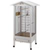 Ferplast Voliera per uccelli hemmy beige, 84,5x65,5x165 cm - ferplast.