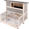 Ferplast Conigliera in legno ranch 120 max, 117x69x107 cm - ferplast