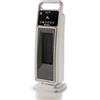 Ariete 8212 Stufa elettrica a torre, 2000W, Funzione ventilazione, Funzione oscillazione, Timer fino a 8 ore, Led display, Tecnologia ceramica, Basso consumo energetico, Bianco