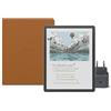 Amazon Kindle Scribe Colorsoft 32 GB (Grafite) + Penna Premium + Cover folio premium - Pelle di prima qualità (Caramello) + USB-C Caricabatterie