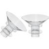 BESPORTBLE Convertitore 2pezzi Inserti Flangia in Silicone 13mm per Tiralatte Indossabile Resistente e Facile da Sanificare Acqua Bollente
