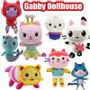 NONE Nuova casa delle bambole Gabbys Peluche Mercat Cartoon Animali di peluche Gatto sorridente Auto Gatto Abbraccio Gaby Ragazza Regalo di compleanno!