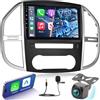ETLFUCyber 4+64G Autoradio per Mercedes Benz Vito W447 2014-2020+Carplay/Android Auto