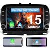 AWESAFE Android 13 Autoradio per 500/500C/500S/500E (2016-2019) 7 Pollici Car Radio con CarPlay/Android Auto GPS Bluetooth WIFI FM RDS Comandi al Volante