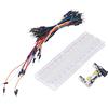Generic Kit Breadboard 12V, Kit Breadboard Universale Professionale 830 Punti di Collegamento con Alimentatore per Programmare Progetti Fai Te per Principianti