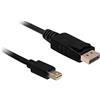 DELOCK 83479 Cable DISPLAYPORT 5 M Mini DISPLAYPORT Negro